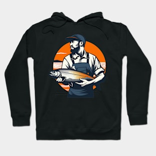 Fishing Lover , Fisherman Design Hoodie